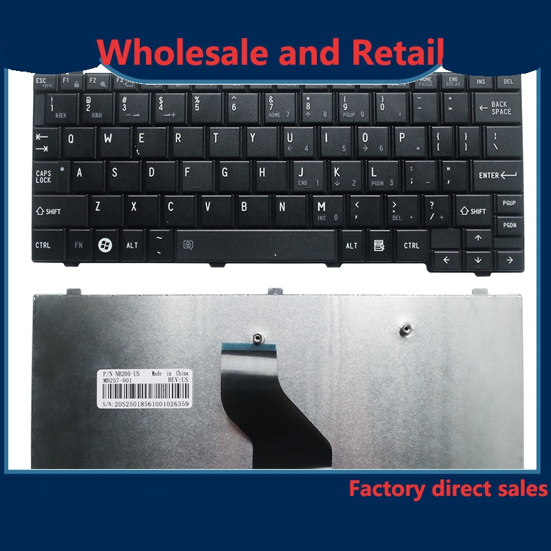 Bàn phím máy tính xách tay Toshiba NB200 NB201 NB300 NB500 NB510 NB520 NB202 NB203 NB205 NB250 NB550