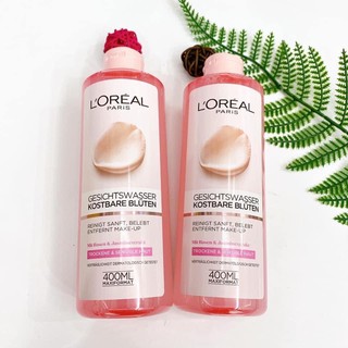 Nước hoa hồng Loreal Gesichtswasser Kostbare Bluten- 400 ml