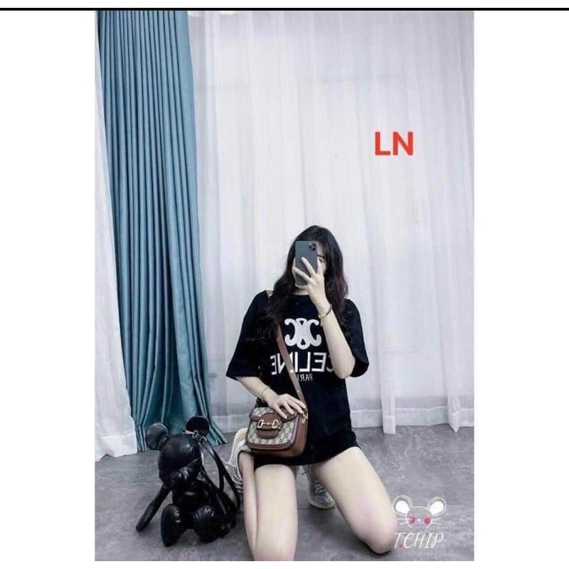 Áo phông chữ C ngược LN11