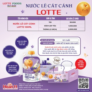 Nước Lê Cát Cánh Tươi Hàn Quốc (20 Túi)
