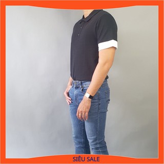 Áo Thun Nam Tay Ngắn | Áo Phông Nam Tay Lỡ Cổ Đứng Thời Trang Cao Cấp A02-04 nguyenhieu_shop1