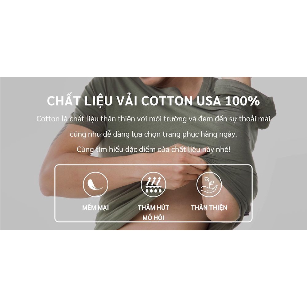 Áo thun nam 100% Cotton USA in Care & Share Typo Colorful phiên bản mới màu ĐEN thương hiệu Coolmate | BigBuy360 - bigbuy360.vn