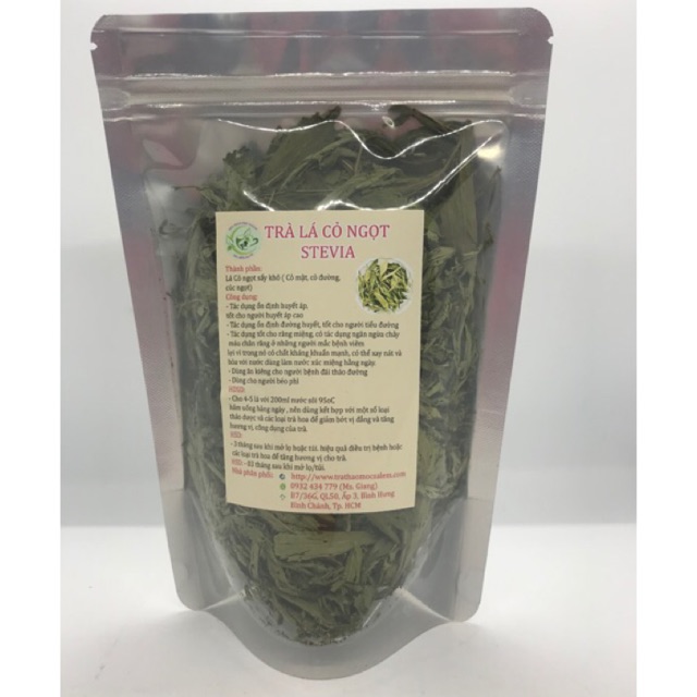 Trà lá cỏ ngọt Stevia 100gr ( loại 1, nguyên lá) | BigBuy360 - bigbuy360.vn