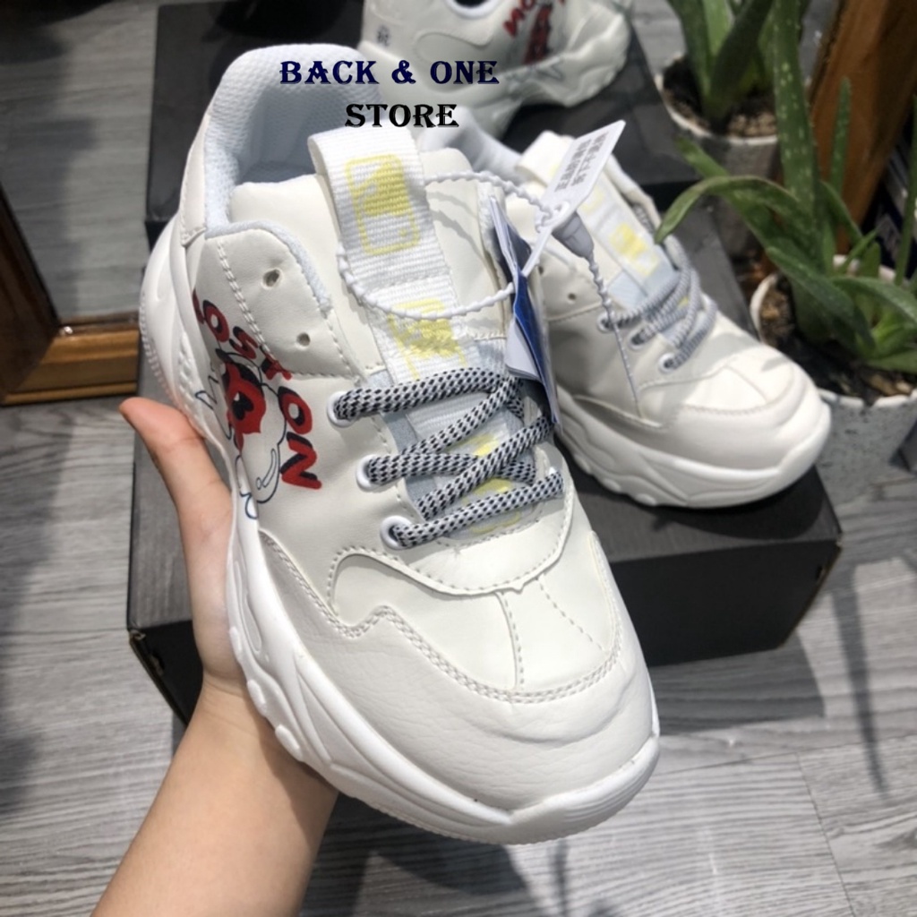 Giày Boston chữ đỏ in 3D không phai, Giày Boston, MLB , NY , LA phong cách mới nhất 2021 bản đẹp tôn dáng | BigBuy360 - bigbuy360.vn