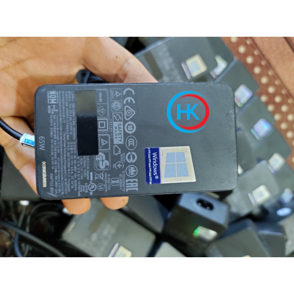 Sạc Surface Pro Book Laptop Hub Bóc Máy Chính Hãng 39W 44W 65W 102W