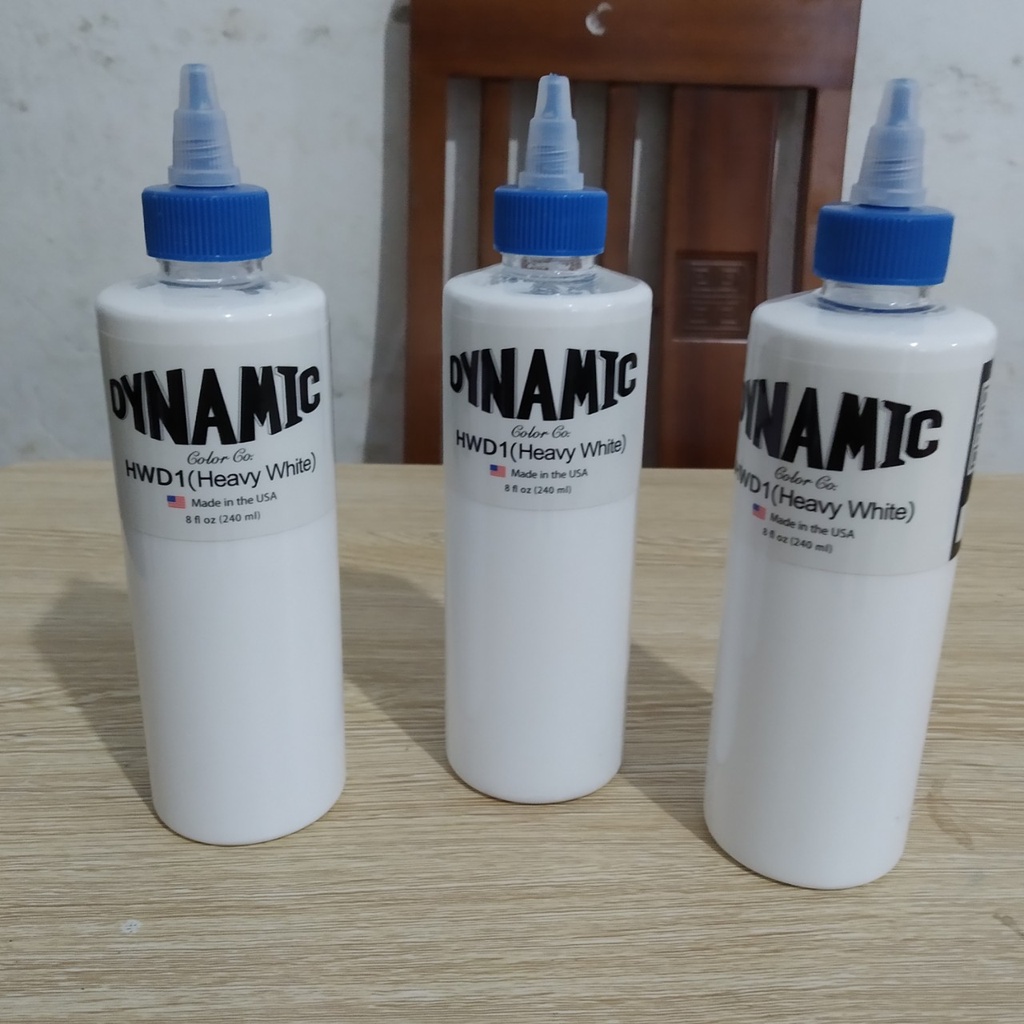 Mực xăm tattoo siêu trắng Dynamic-lọ 240ml