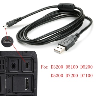  Cáp 8Pin USB cho Nikon Coolpix D7100 D5300 D5200 D5100 D3300 D3200 S9500 UC-E16 E17 S3100 S3000 S2 S31 S32 S2750 S2700 S230 S203 