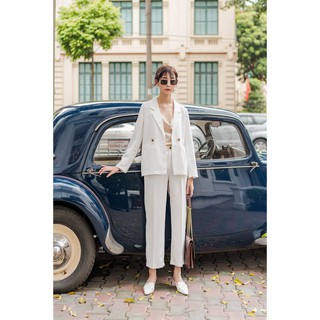 Set vest nữ thiết kế Mosohali Whity trẻ trung năng động
