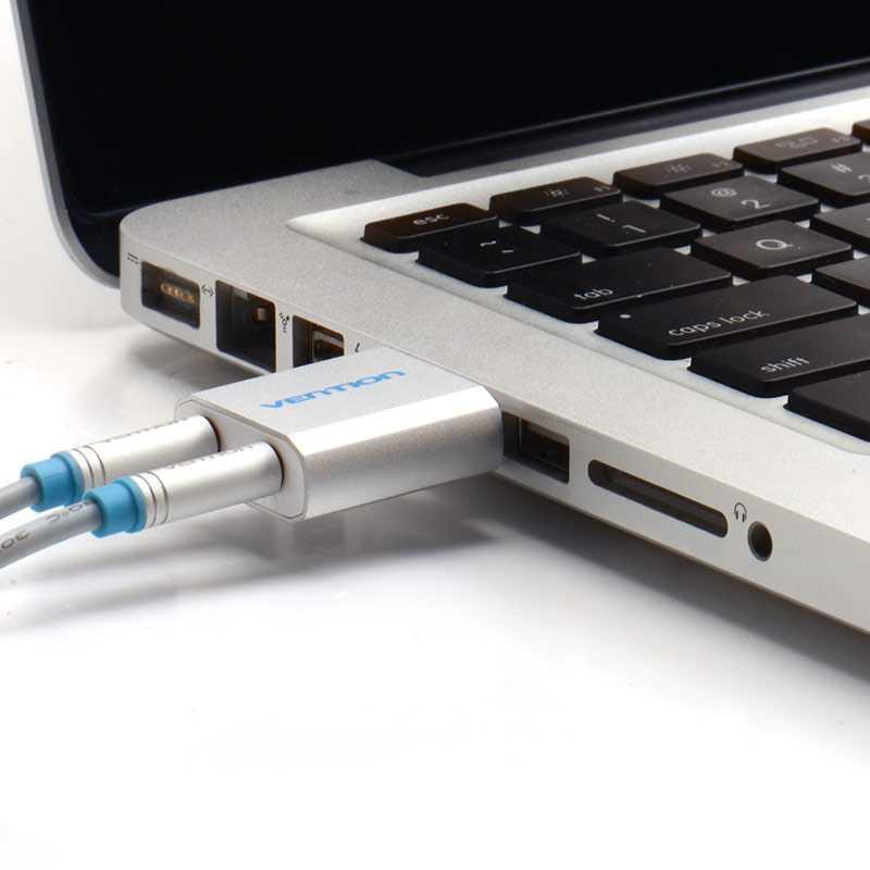 Vention Card Âm Thanh Mở Rộng Cổng Usb Aux 3.5mm & Mic | BigBuy360 - bigbuy360.vn