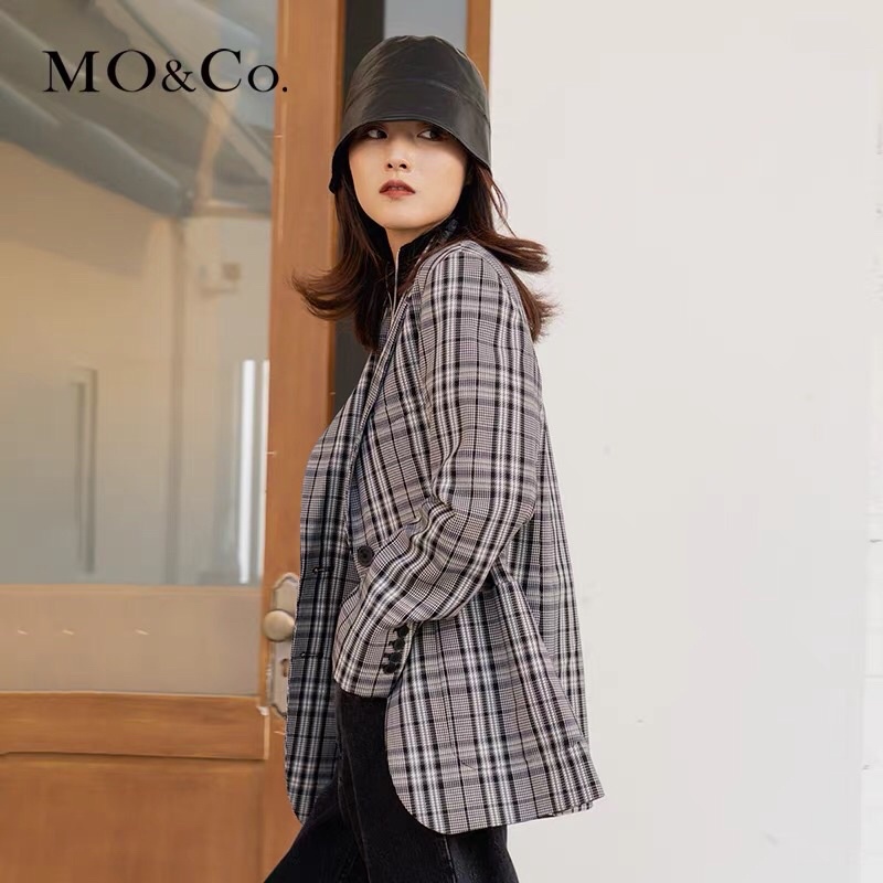Áo khoác sọc Mo&Co