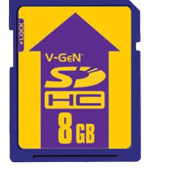 Thẻ Nhớ Sdhc 8gb Class 6 V-Gen Sd Dung Lượng 8gb 25mb / S | BigBuy360 - bigbuy360.vn