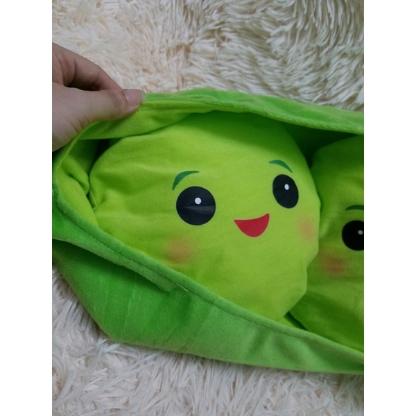 Gấu nhồi bông hình hạt quả đậu cảm xúc