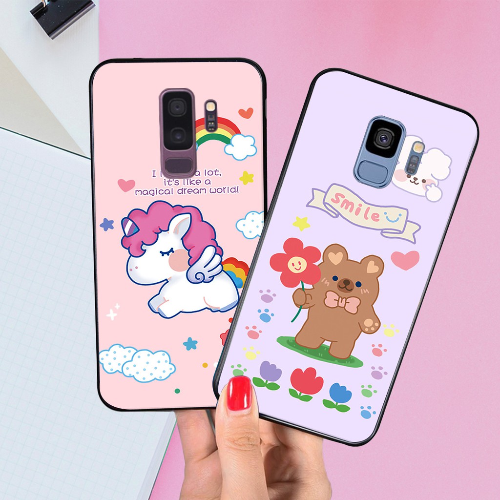 Ốp lưng Samsung S9 - S9 PLUS in họa tiết hoạt hình cuteeee - GIÁ RẺ NHẤT - CHẤT LƯỢNG NHẤT