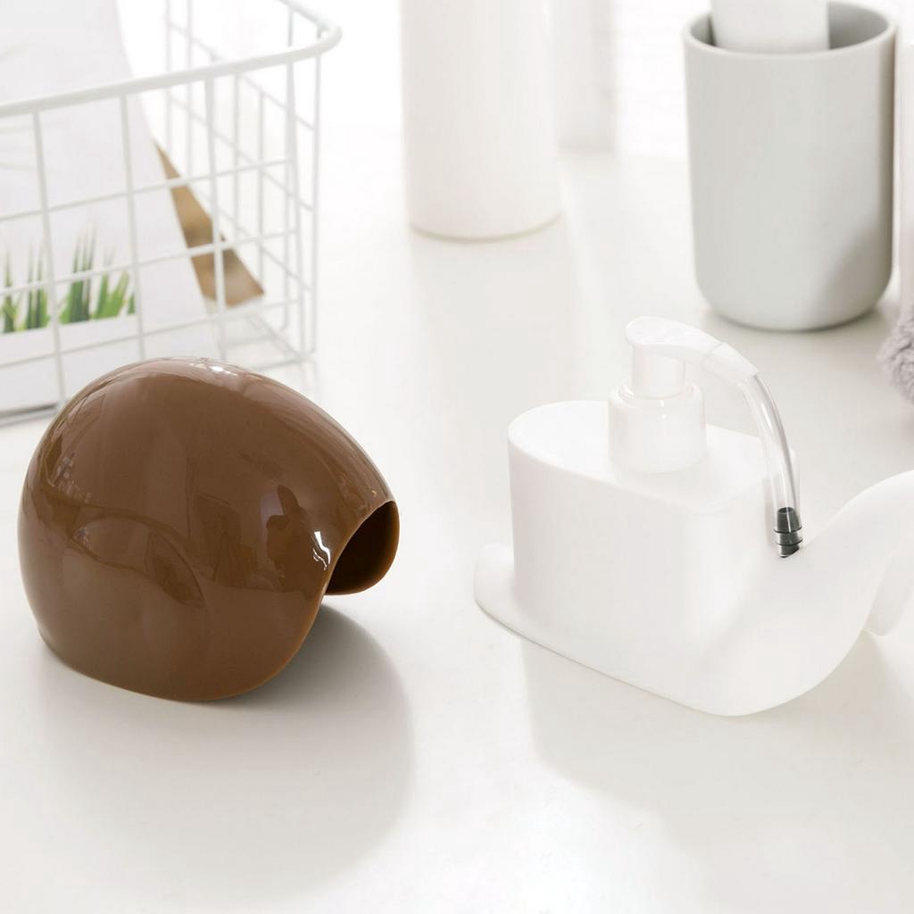 Bình Đựng Nước Rửa Tay JUJIAJIA Hình Ốc Sên Sáng Tạo Dễ Thương