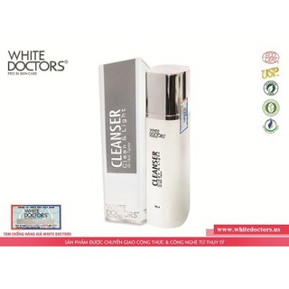 Sữa rửa mặt y học White Doctors làm sáng da ngừa mụn - White doctors Cleanser