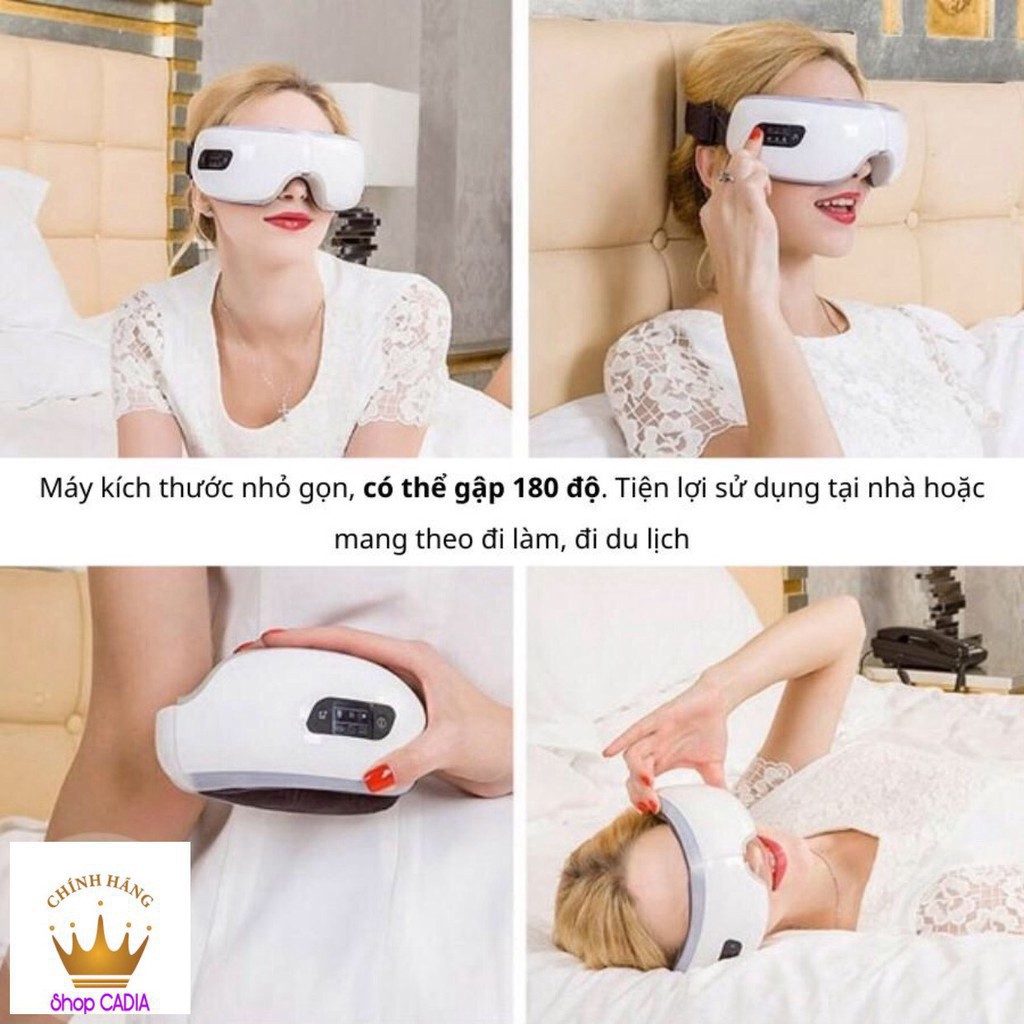 [Đời Mới Nhất] Máy Massage Mắt Smart Eye Model S10 Xoa Dịu Mỏi Mắt, Giảm Thâm Quầng Hiệu Quả