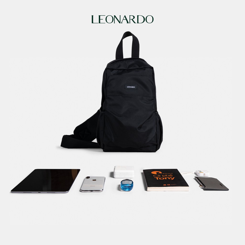 Balo mini quai đeo chéo Zumba thương hiệu Leonardo - Hàng nhập khẩu