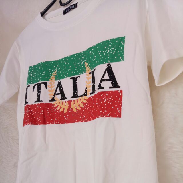 Áo Thun Nữ Tay Ngắn In Chữ ITALIA ATN6064