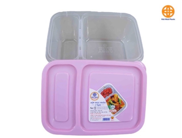 Hộp thực phẩm 2 ngăn cao cấp hàng Việt nhật NO6486