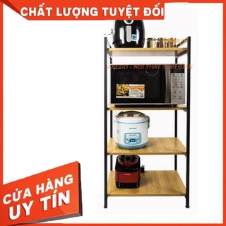 [FREE SHIP] Kệ lò vi sóng, kễ để đồ đa năng 4 TẦNG - có ảnh thật