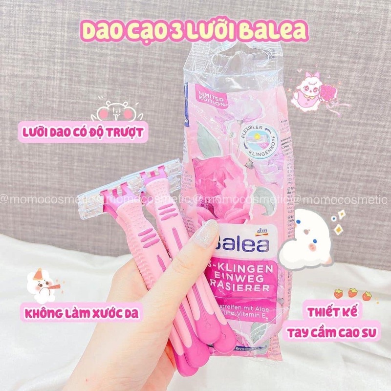 Dao cạo lông Balea 3 lưỡi