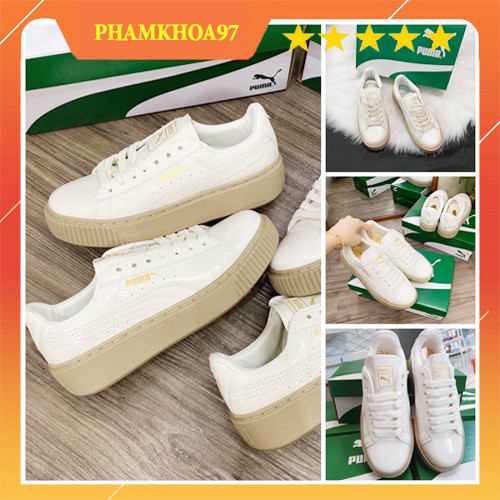 [ full bil + full box ] Giày thể thao Sneakers Puma nữ,Puma đế nâu 11 ship cod toàn quốc