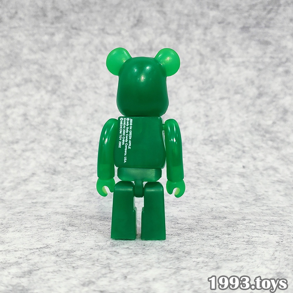 Mô hình gấu bụng phệ Beabrick 100% Jelly Belly - Green Apple