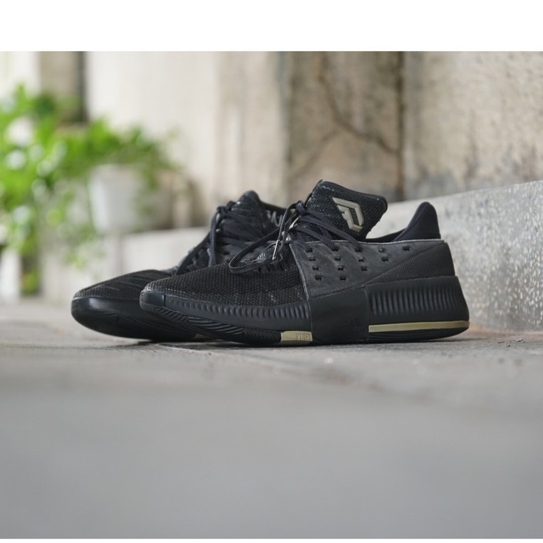 [2hand] ADIDAS DAME LILLARD 3 " LIGHTS OUT " BY3206 GIÀY CŨ CHÍNH HÃNG