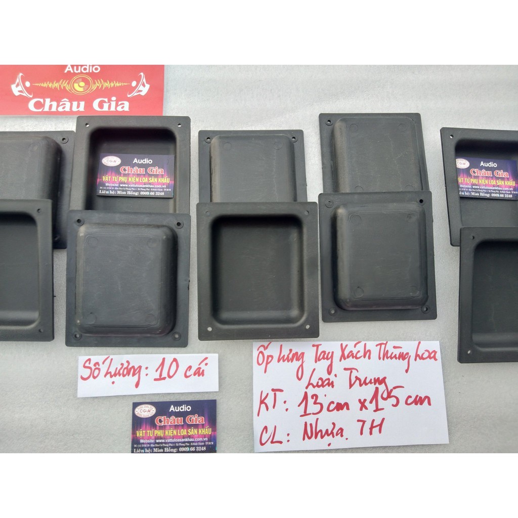 Ốp tay xách thùng loa 13cm 15cm 10 cái Audio Châu Gia
