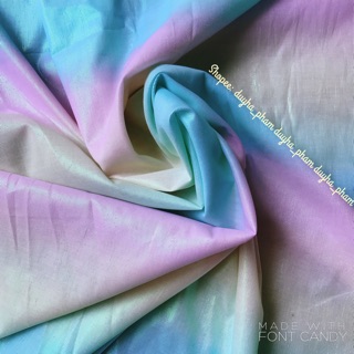 🌈VẢI UNICORN CẦU VỒNG ÁNH 🌈