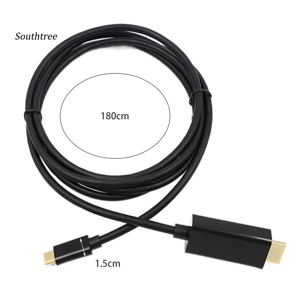 Dây Cáp Chuyển Đổi Màn Hình Type-C Sang HDMI Độ Phân Giải Cao Cho TV