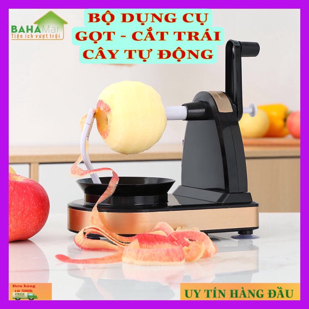 BỘ máy giảm cân GỌT - CẮT hoa quả tự nhiên "BAHAMAR" Lưỡi dao quay với trái cây, rất có thể nhanh nhẹn lột vỏ đi hoàn ch
