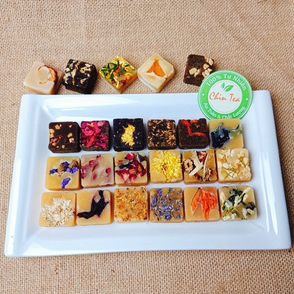 💥 ĐỦ 20 VỊ 💥 TRÀ HOA CÚC ĐƯỜNG PHÈN ĐƯỜNG ĐEN XƯỞNG TỰ SẢN XUẤT sản phẩm Thảo dược thiên nhiên