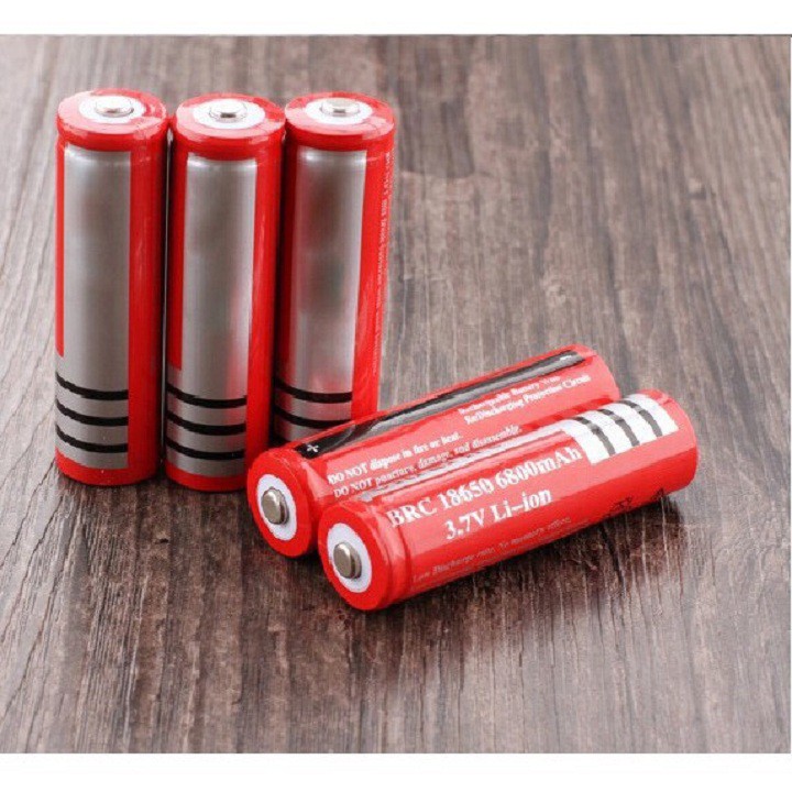 [HÀNG THÁI] Pin sạc ultrafire 18650 6800mAh 3.7V 4.2V