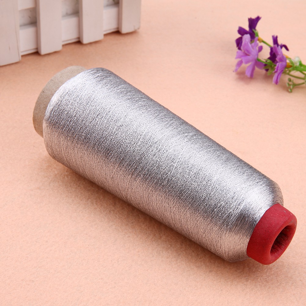 Chỉ thêu may họa tiết ánh nhũ kim loại dành cho máy may vi tính