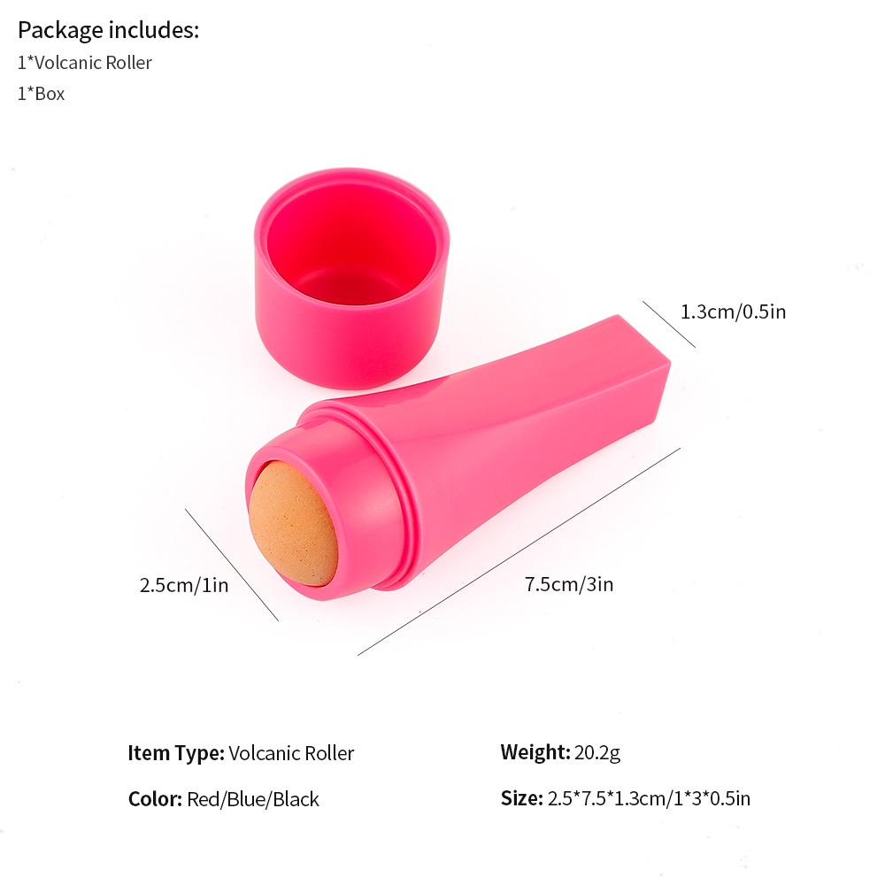 Cây lăn đá núi lửa FOREVERLILY chăm sóc da mặt tiện dụng