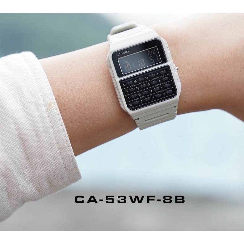 Đồng hồ Nam Casio CASIO CA-53WF, đồng hồ chính hãng, databank mặt máy tính
