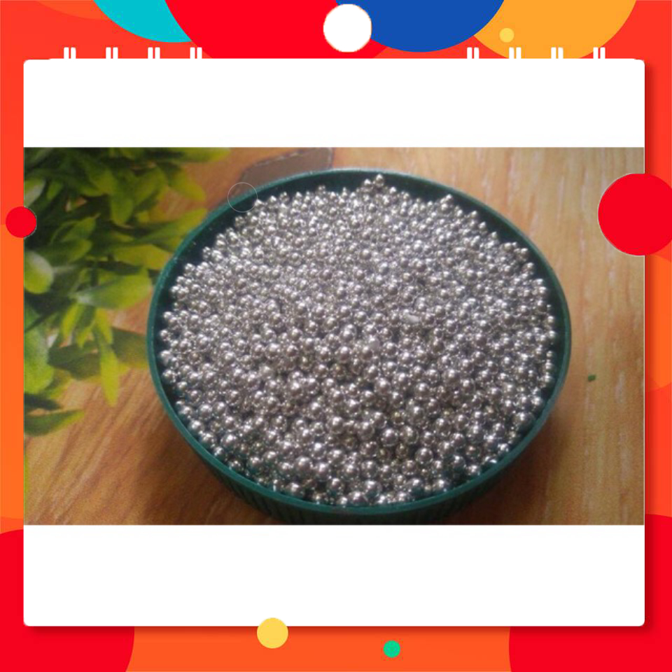 Bông đường (kẹo) trang trí bi bạc 20gr