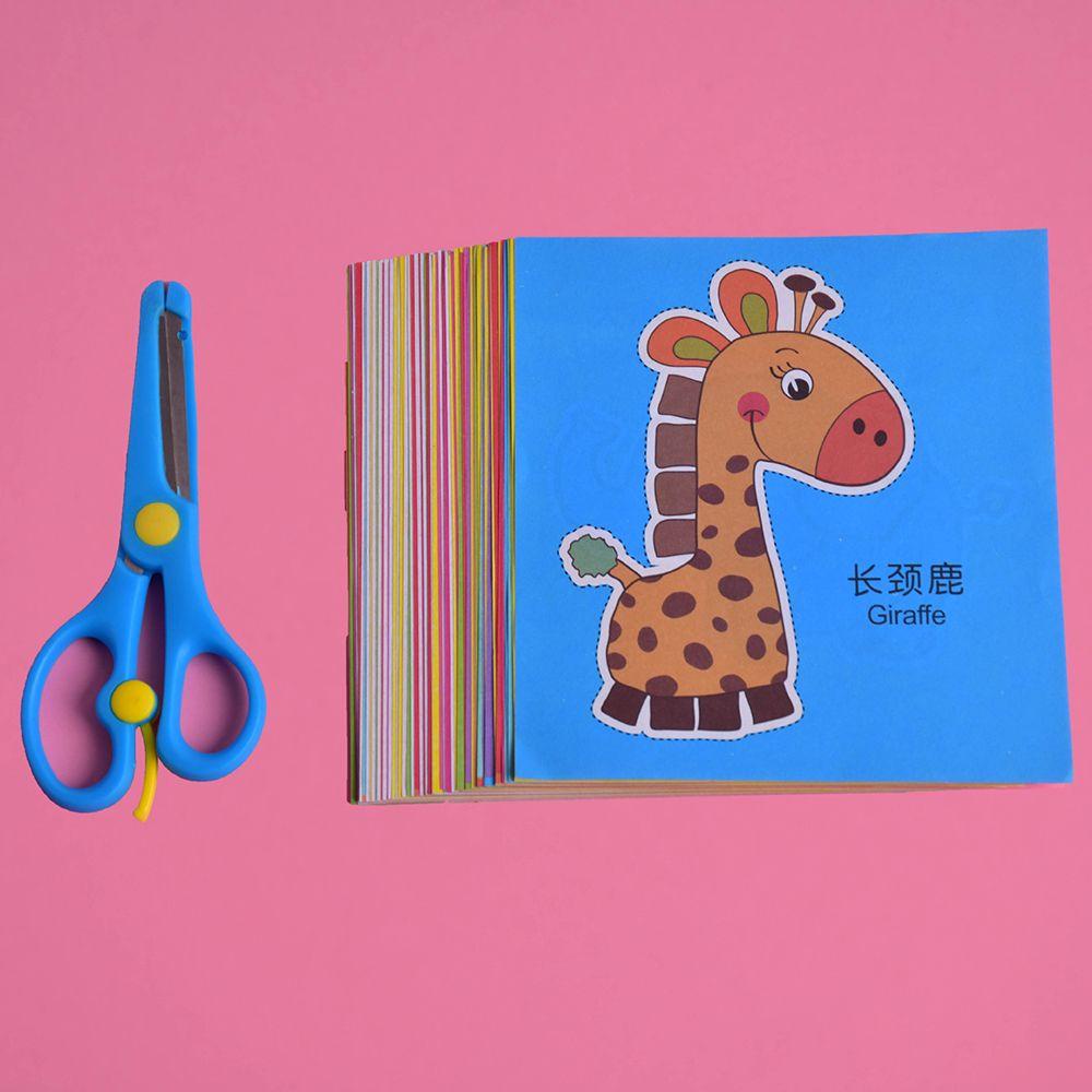 BEBETTERM Set 96 Khuôn Cắt Giấy Hình Hoạt Hình Đáng Yêu