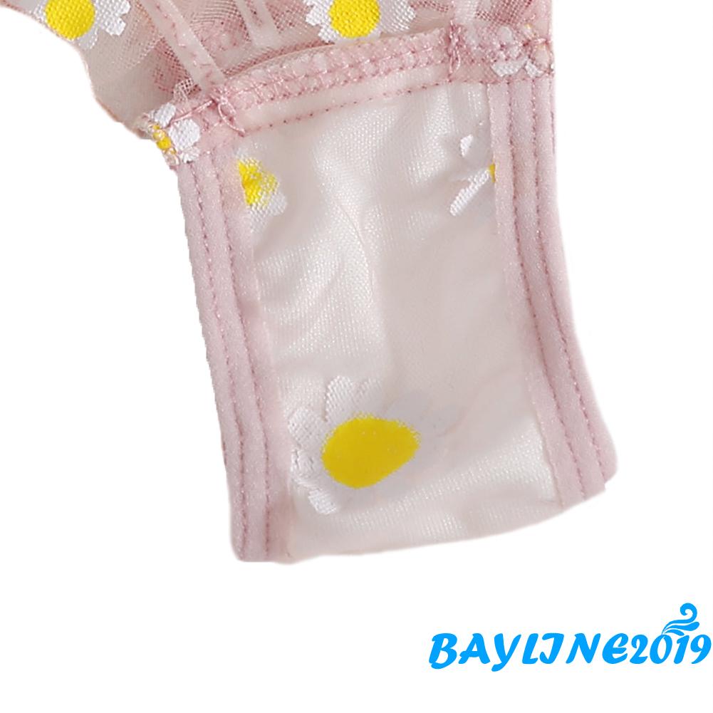 Set Đồ Lót 2 Mảnh Gồm Áo Lót Họa Tiết Hoa Xinh Và Quần Lót Gợi Cảm Cho Nữ