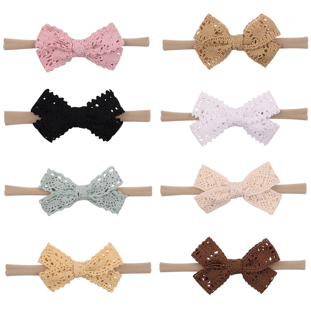Băng đô nơ KIDSBOWS thời trang dễ thương cho bé gái với 14 màu tùy chọn