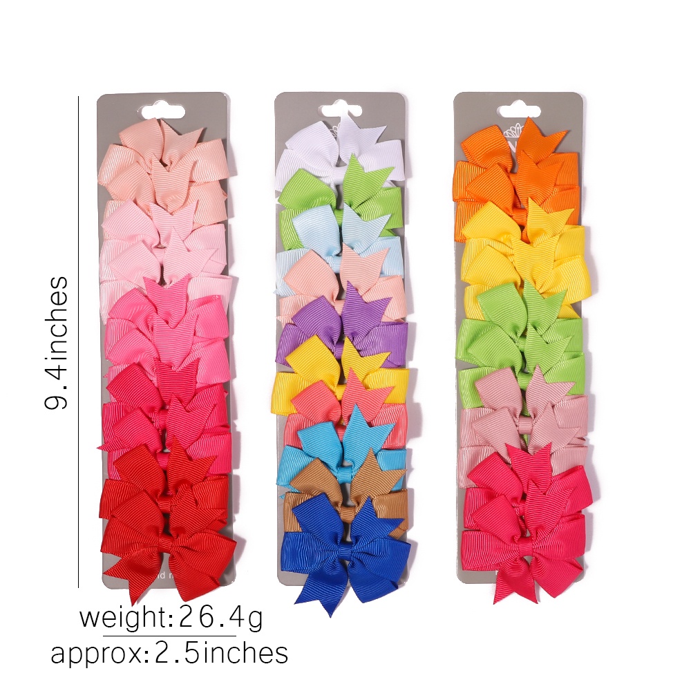 Set 10 kẹp tóc nơ KIDSBOWS dễ thương dành cho bé gái