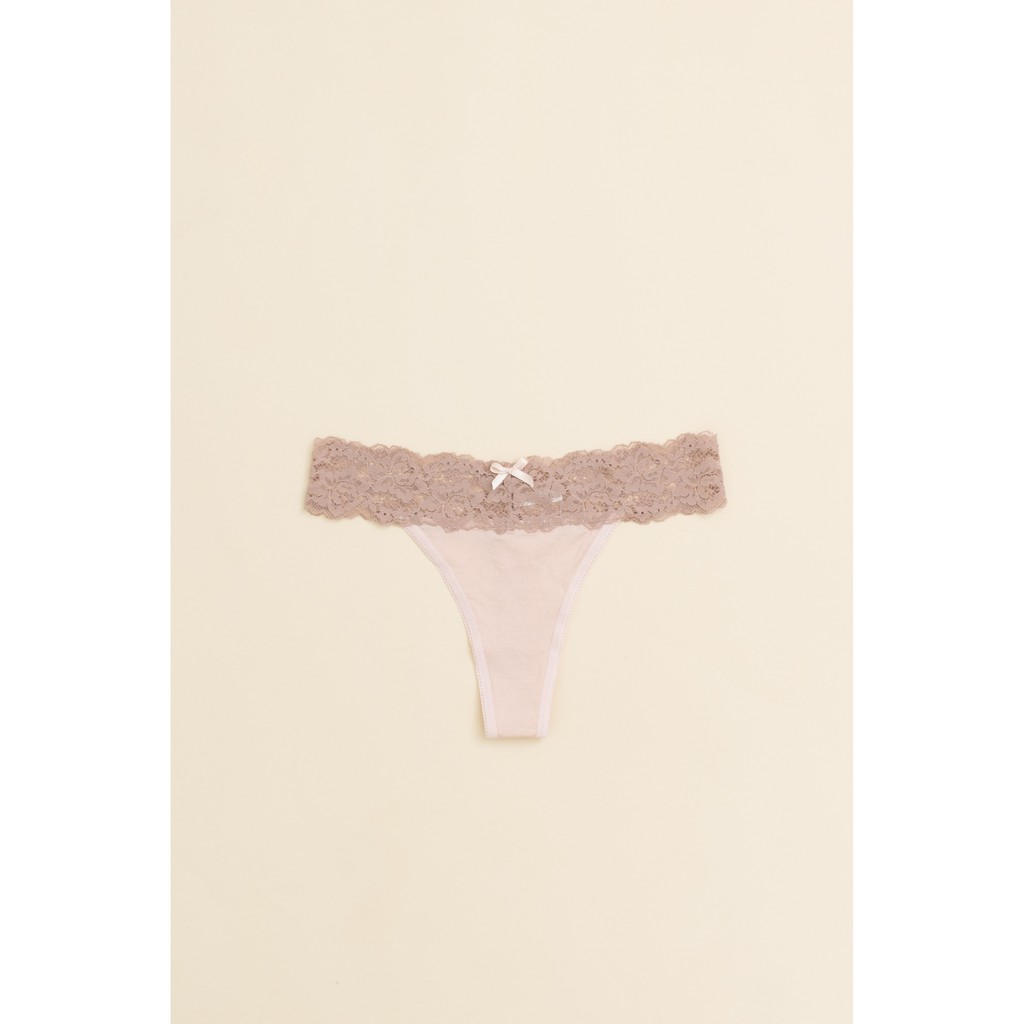 Quần lót lọt khe thun phối ren Lamluy | BigBuy360 - bigbuy360.vn