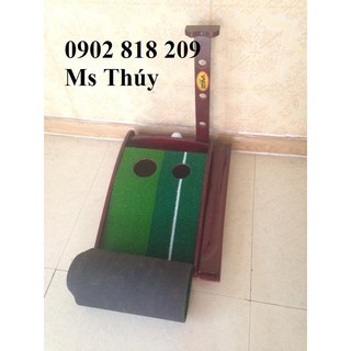 Thảm tập golf putting green gỗ