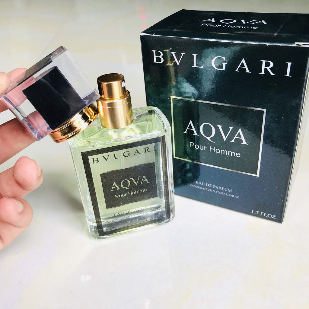 [Lưu hương 8 tiếng] Nước hoa Nam BVL AQVA 50ml hàng cao cấp