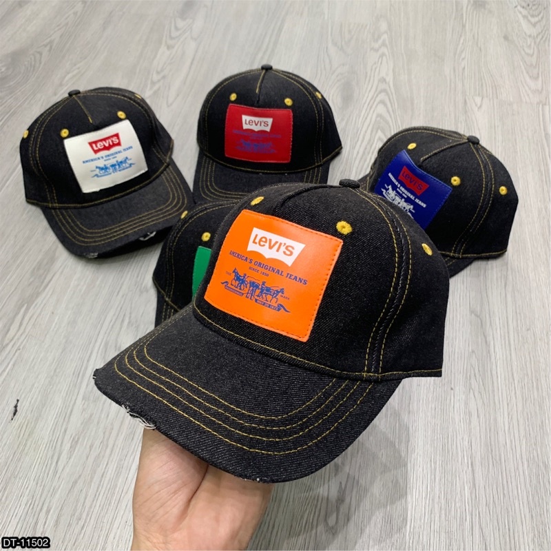 Mũ Lưỡi Trai Nam Nữ Levis - Nón Nam Chất Liệu Jean Bò From Chuẩn - MOUSE SHOP