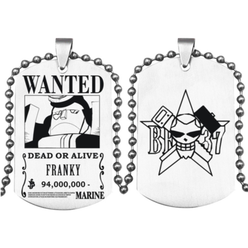 Vòng cổ Mặt Hình Nhân Vật Luffy Trong Phim One Piece