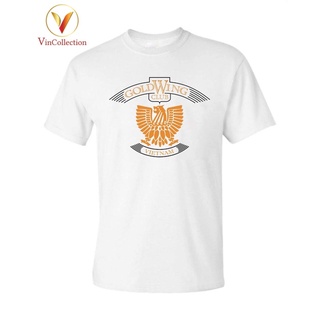 Áo Thun Nam Motorcycle - Biker T-Shirt Trắng in GOLD WING CLUB VIETNAM - MOTOR T-SHIRT