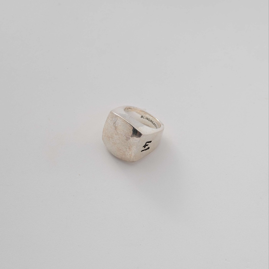 Nhẫn bạc 13 - 14 vuông