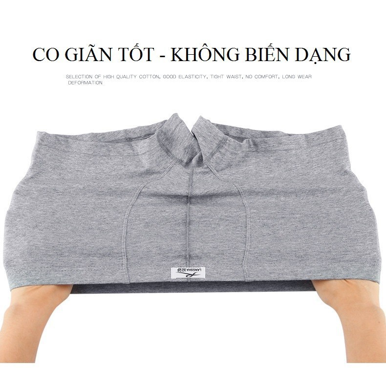 L6940 - Quần lót Boxer nam chất cotton cao cấp 4 chiếc giá 300k